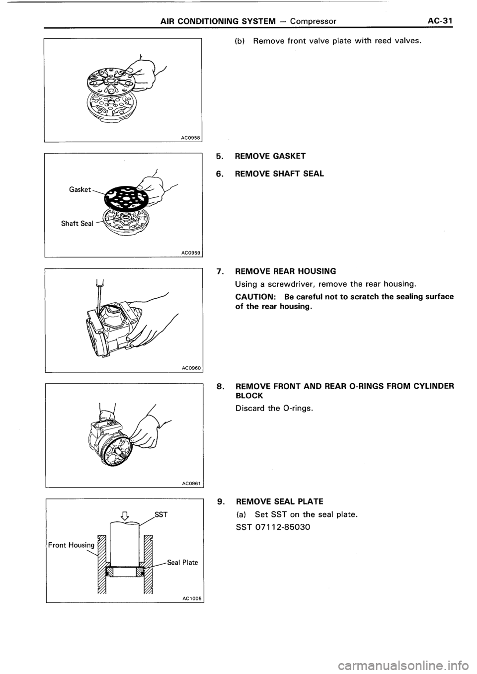 TOYOTA 4RUNNER 1986  Service Repair Manual 