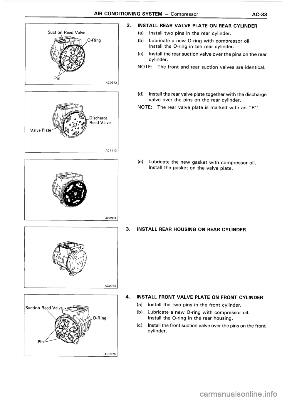 TOYOTA 4RUNNER 1986  Service Repair Manual 