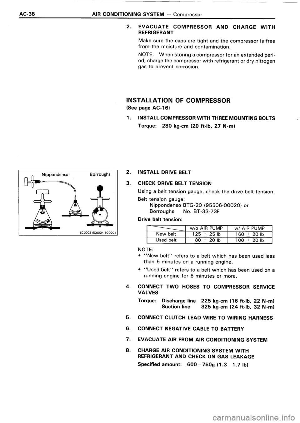 TOYOTA 4RUNNER 1986  Service Repair Manual 