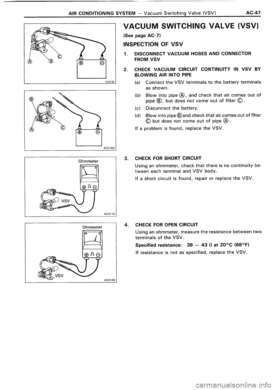 TOYOTA 4RUNNER 1986  Service Repair Manual 