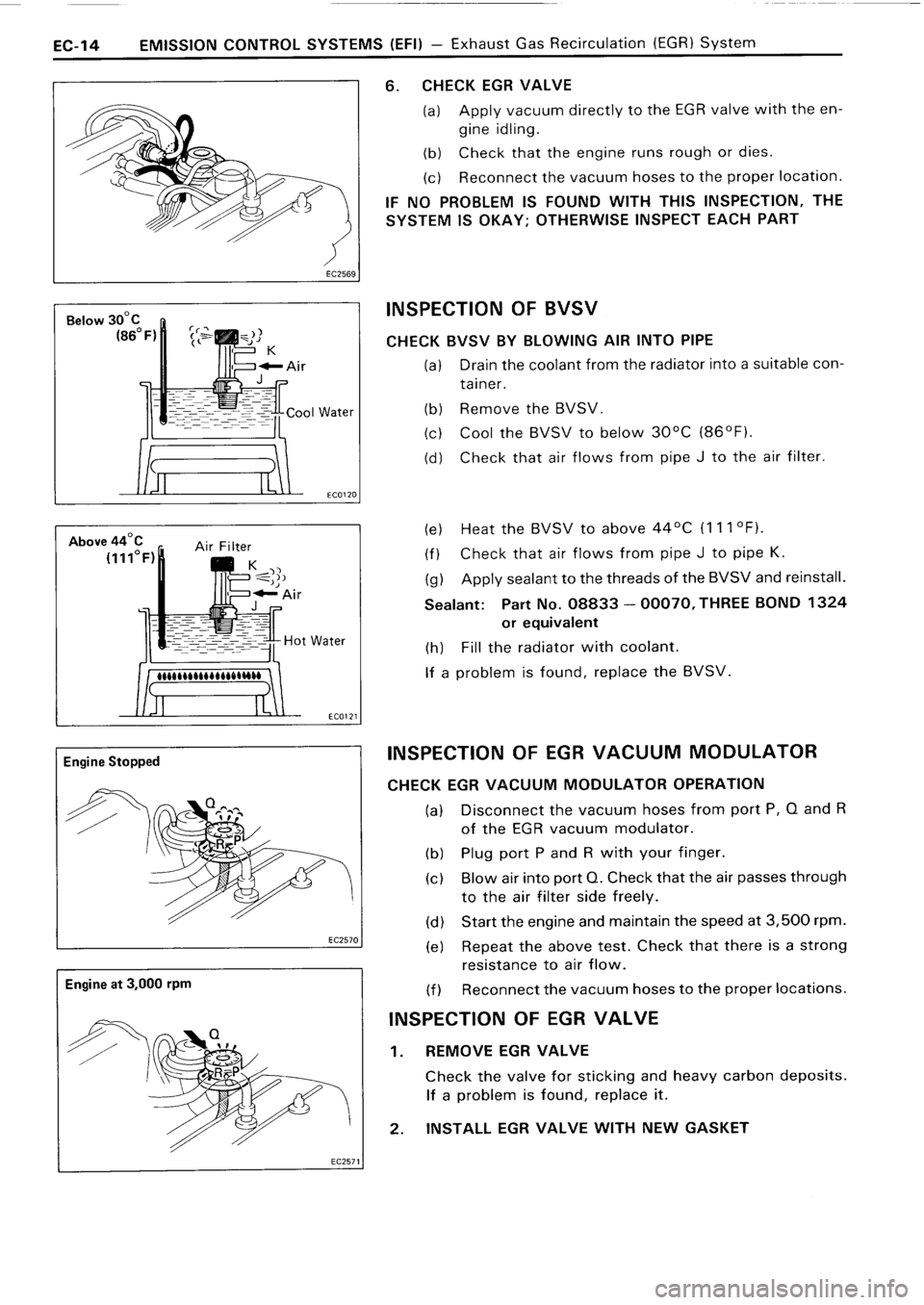 TOYOTA 4RUNNER 1986  Service Repair Manual 