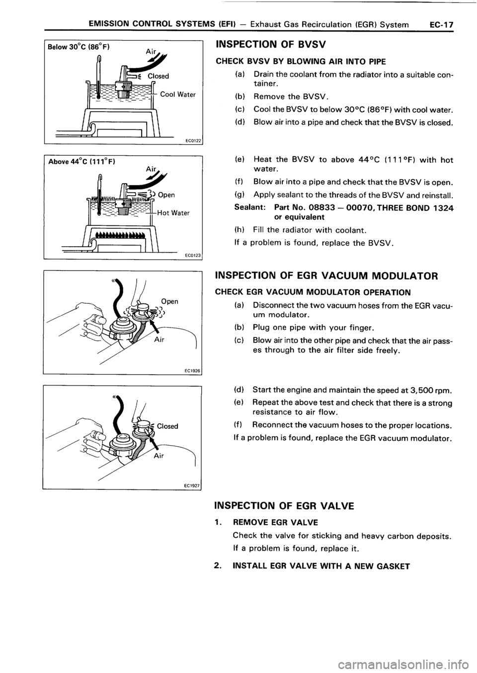 TOYOTA 4RUNNER 1986  Service Repair Manual 