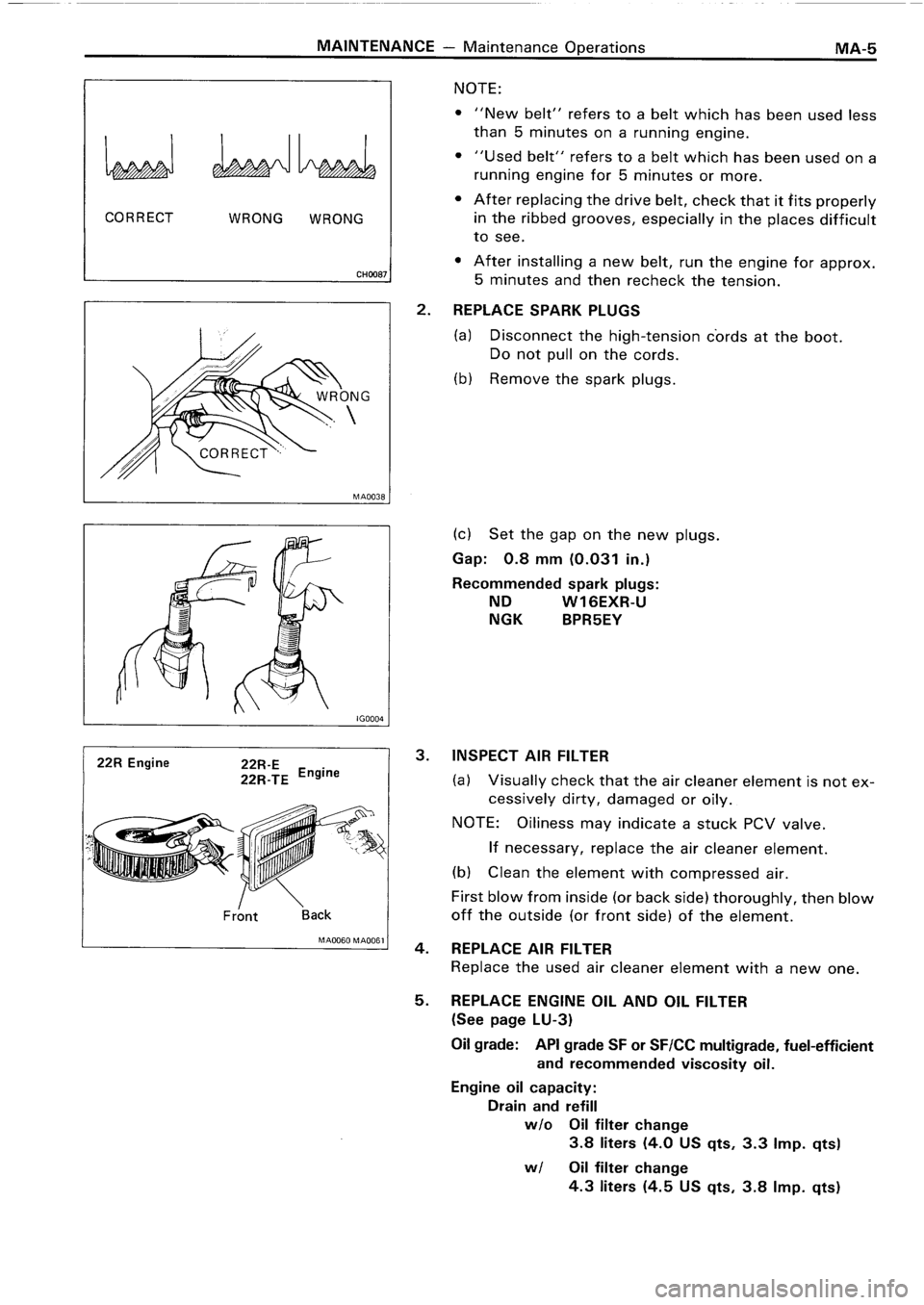 TOYOTA 4RUNNER 1986  Service Repair Manual 