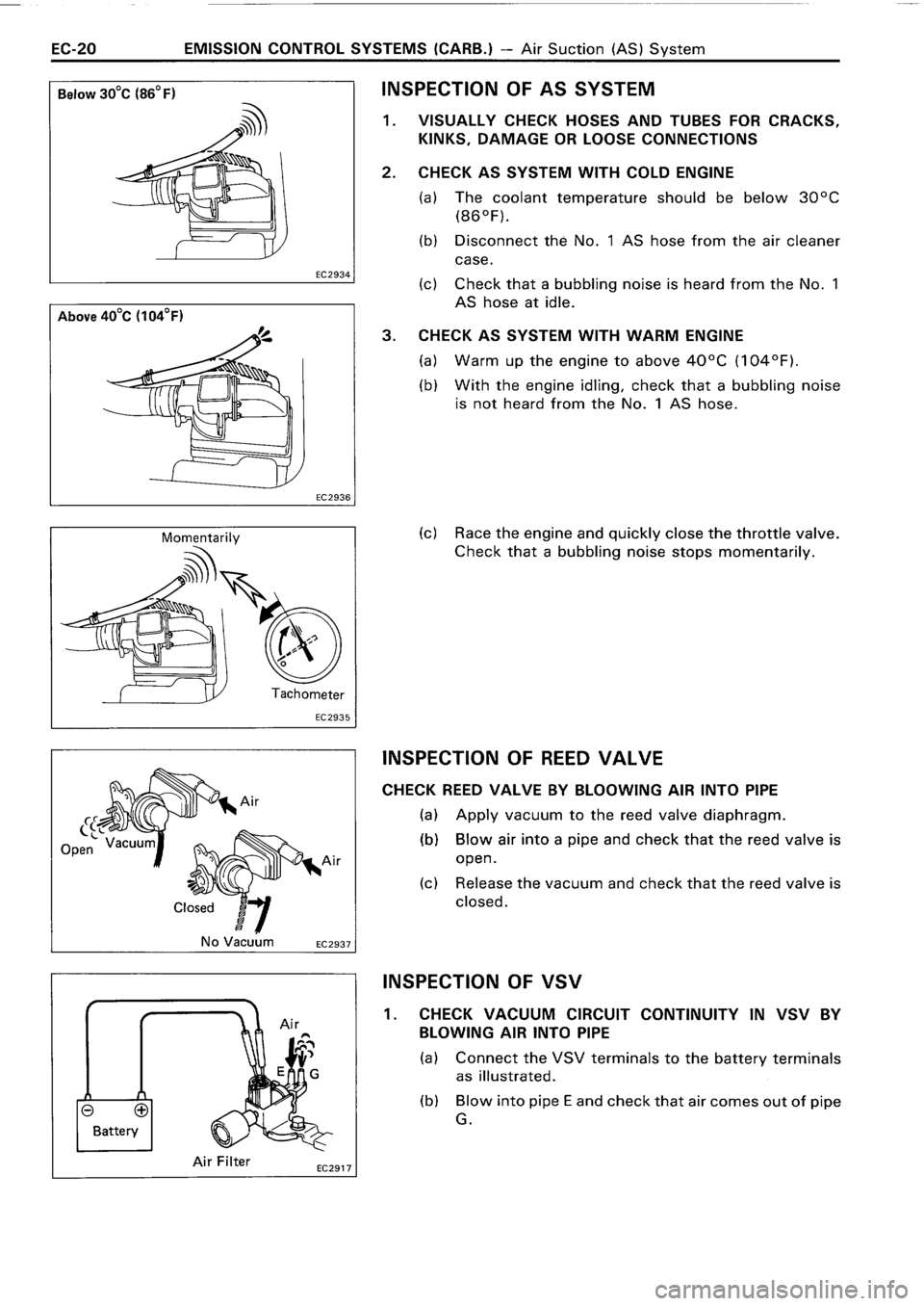 TOYOTA 4RUNNER 1986  Service Repair Manual 