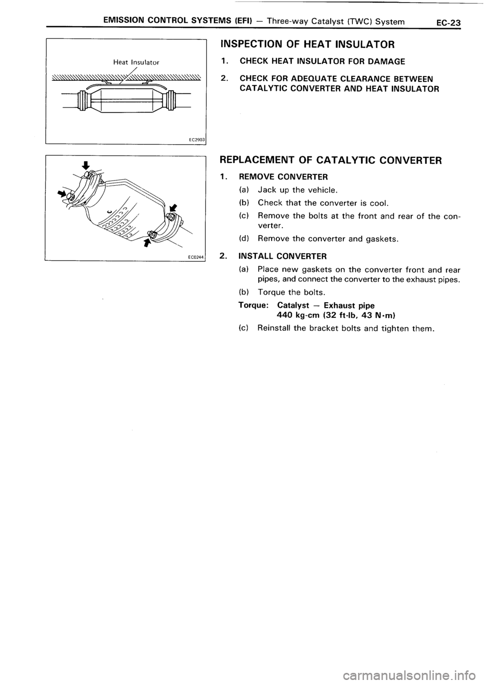 TOYOTA 4RUNNER 1986  Service Repair Manual 