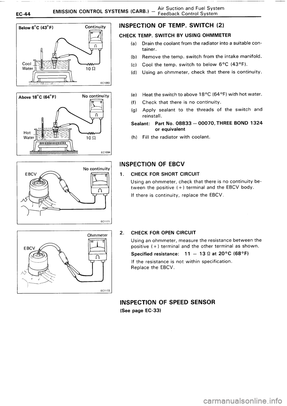 TOYOTA 4RUNNER 1986  Service Repair Manual 