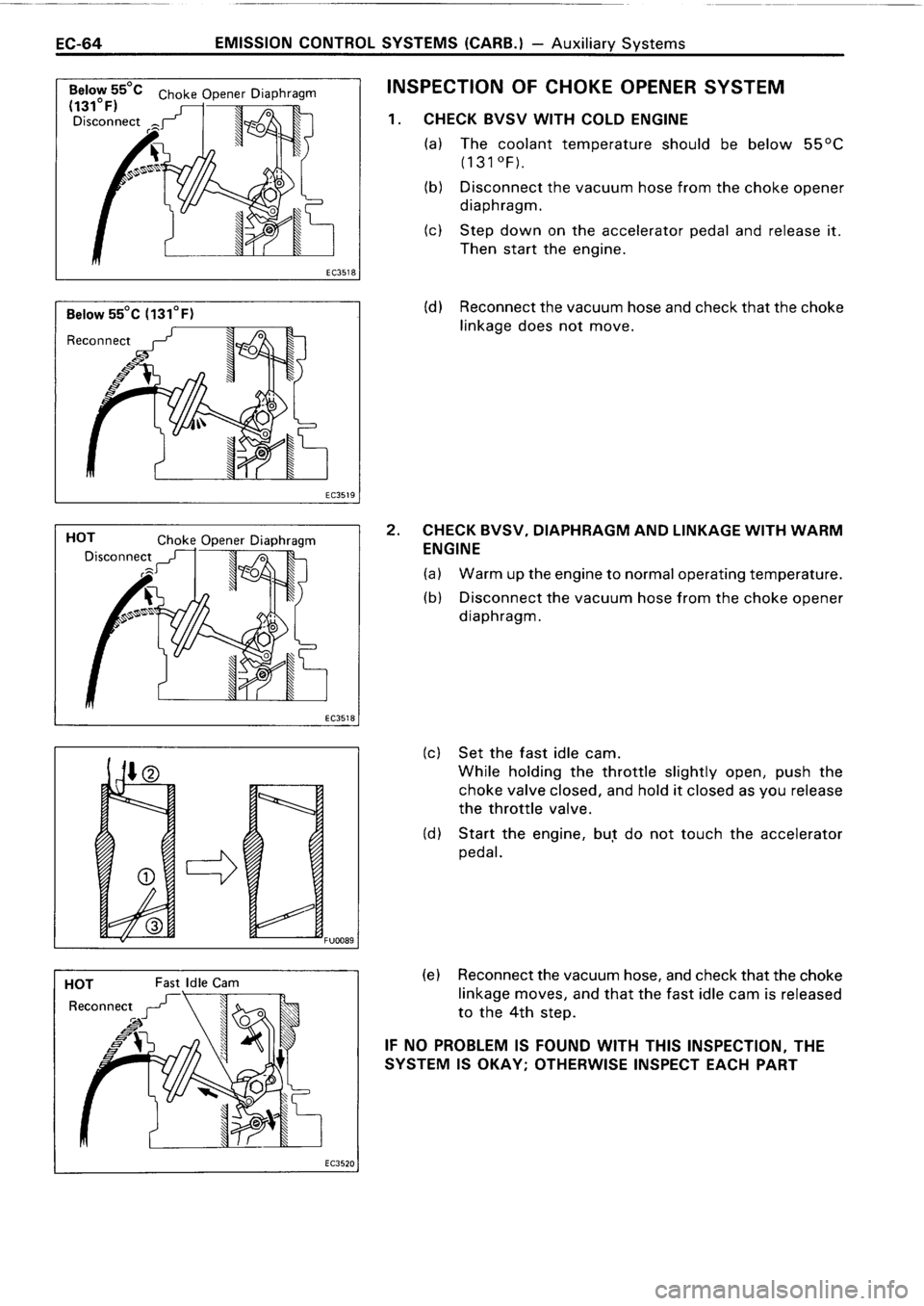 TOYOTA 4RUNNER 1986  Service Repair Manual 