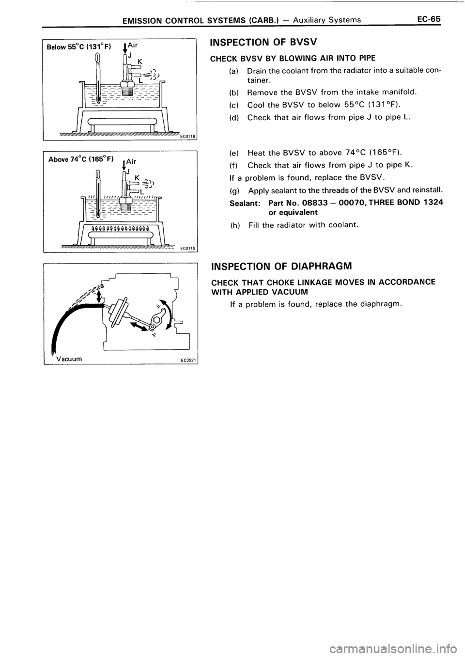TOYOTA 4RUNNER 1986  Service Repair Manual 