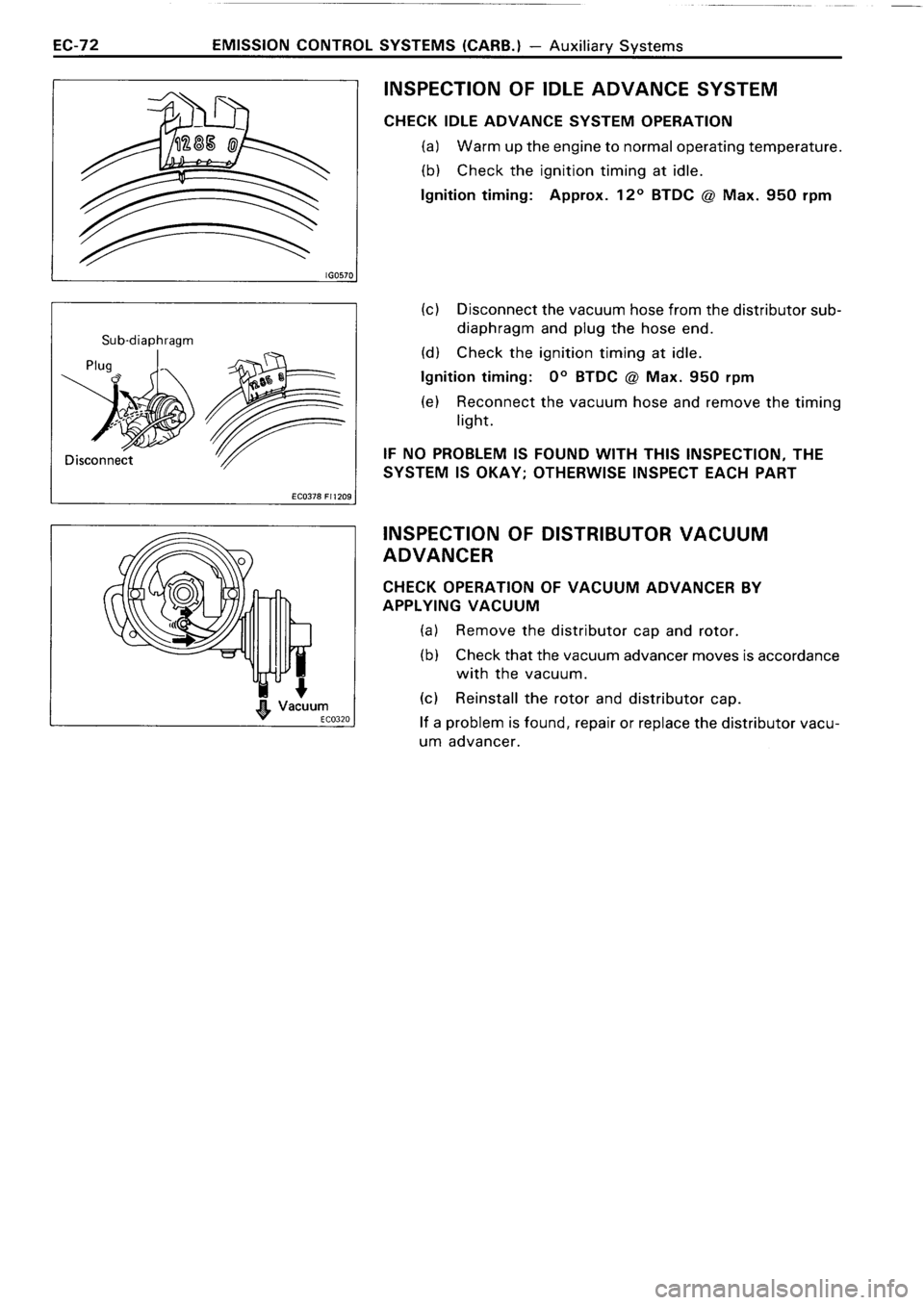 TOYOTA 4RUNNER 1986  Service Repair Manual 