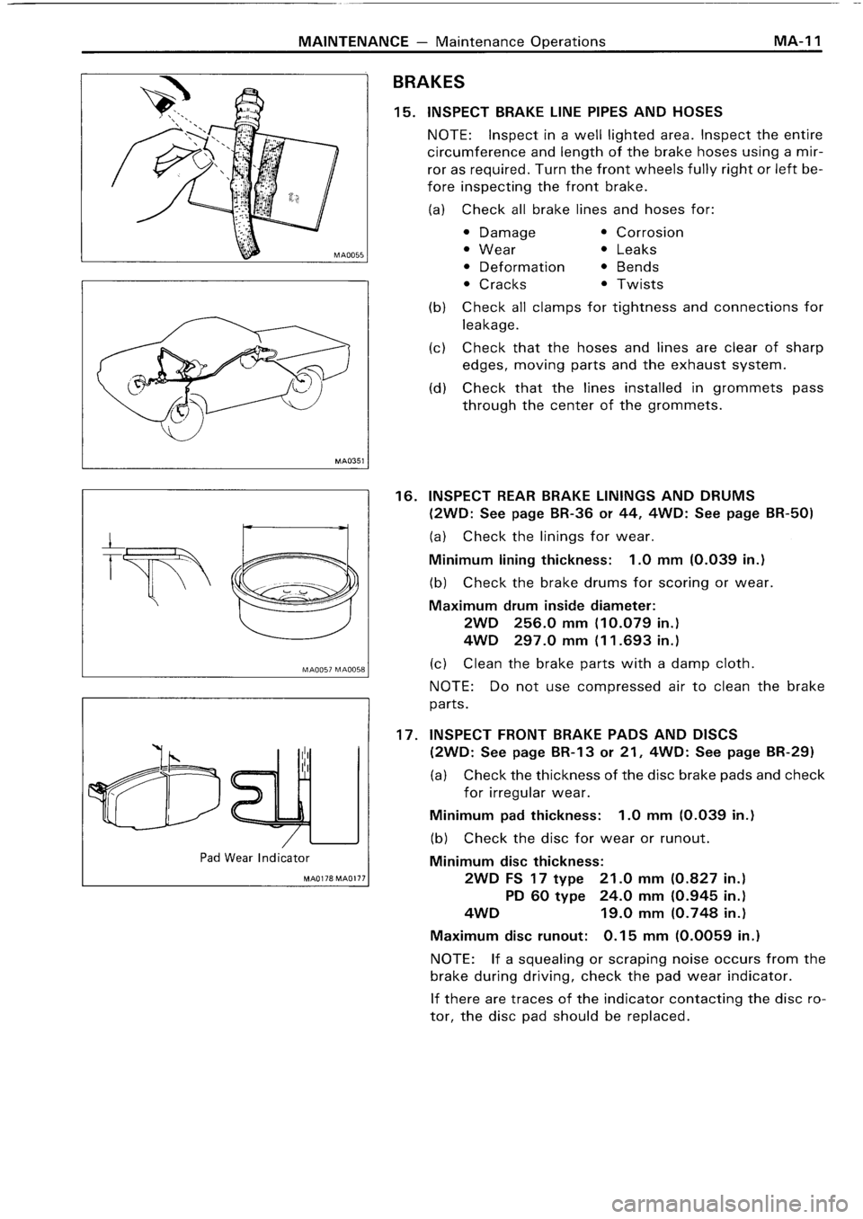 TOYOTA 4RUNNER 1986  Service Repair Manual 