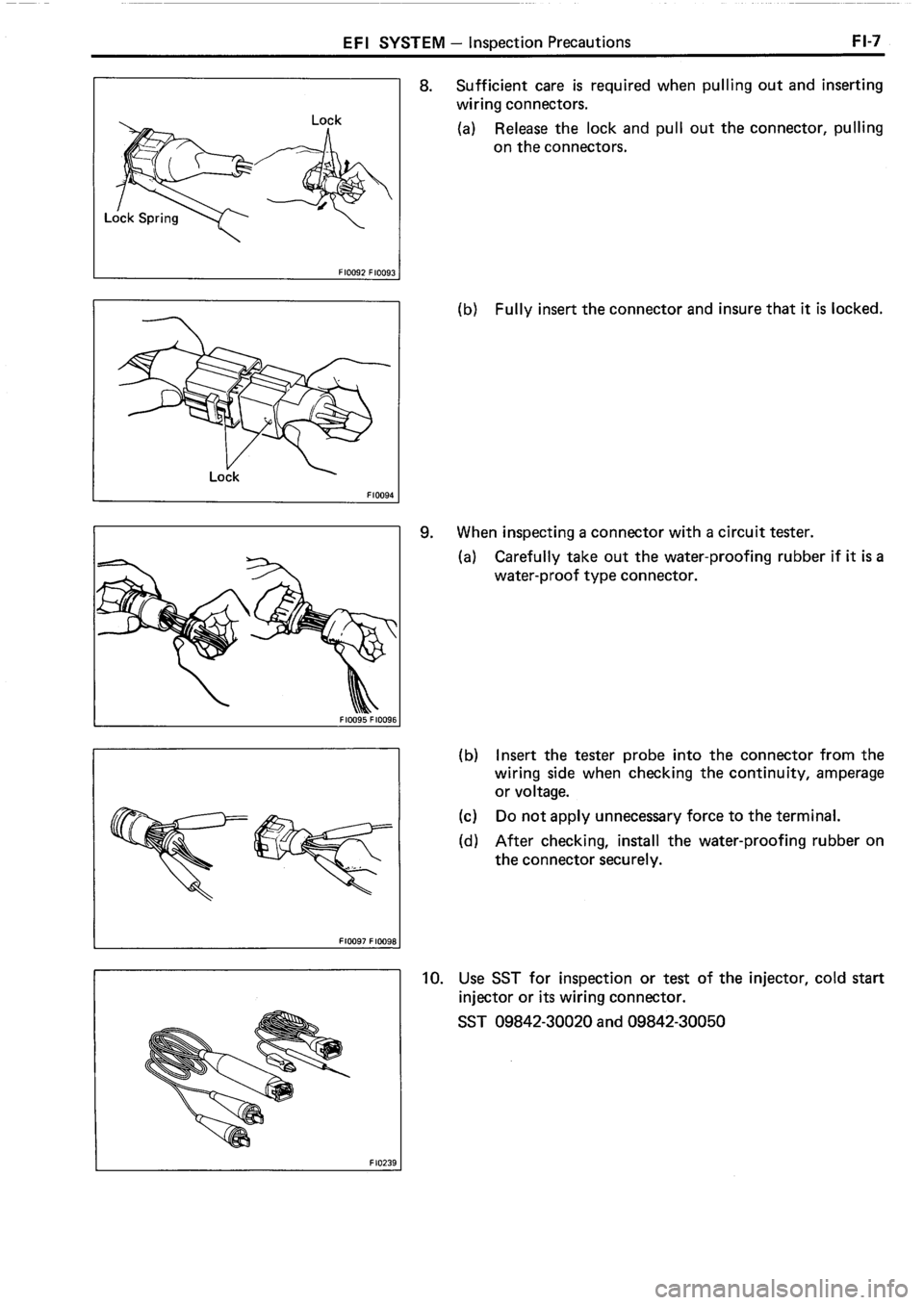 TOYOTA 4RUNNER 1986  Service Repair Manual 