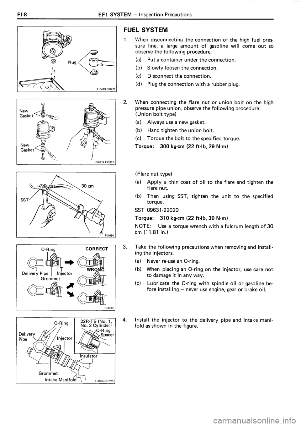 TOYOTA 4RUNNER 1986  Service Repair Manual 