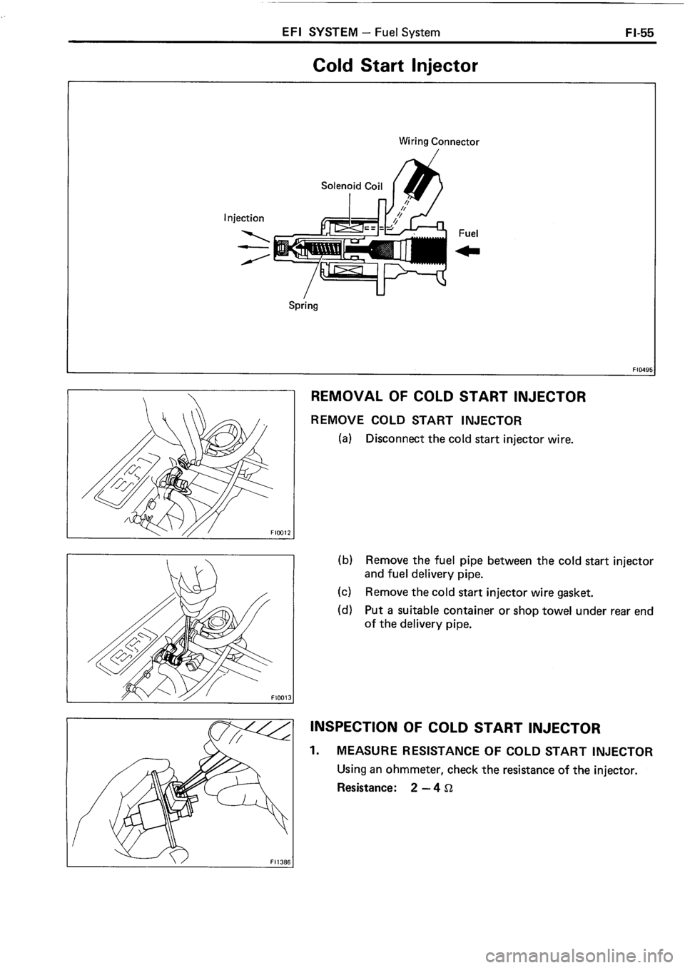 TOYOTA 4RUNNER 1986  Service Repair Manual 