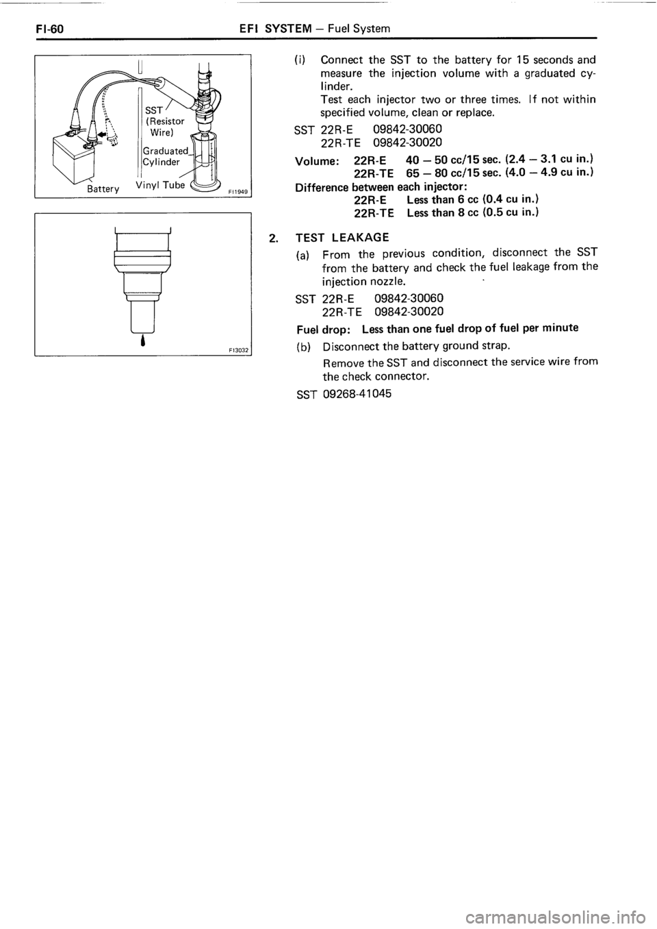 TOYOTA 4RUNNER 1986  Service Repair Manual 