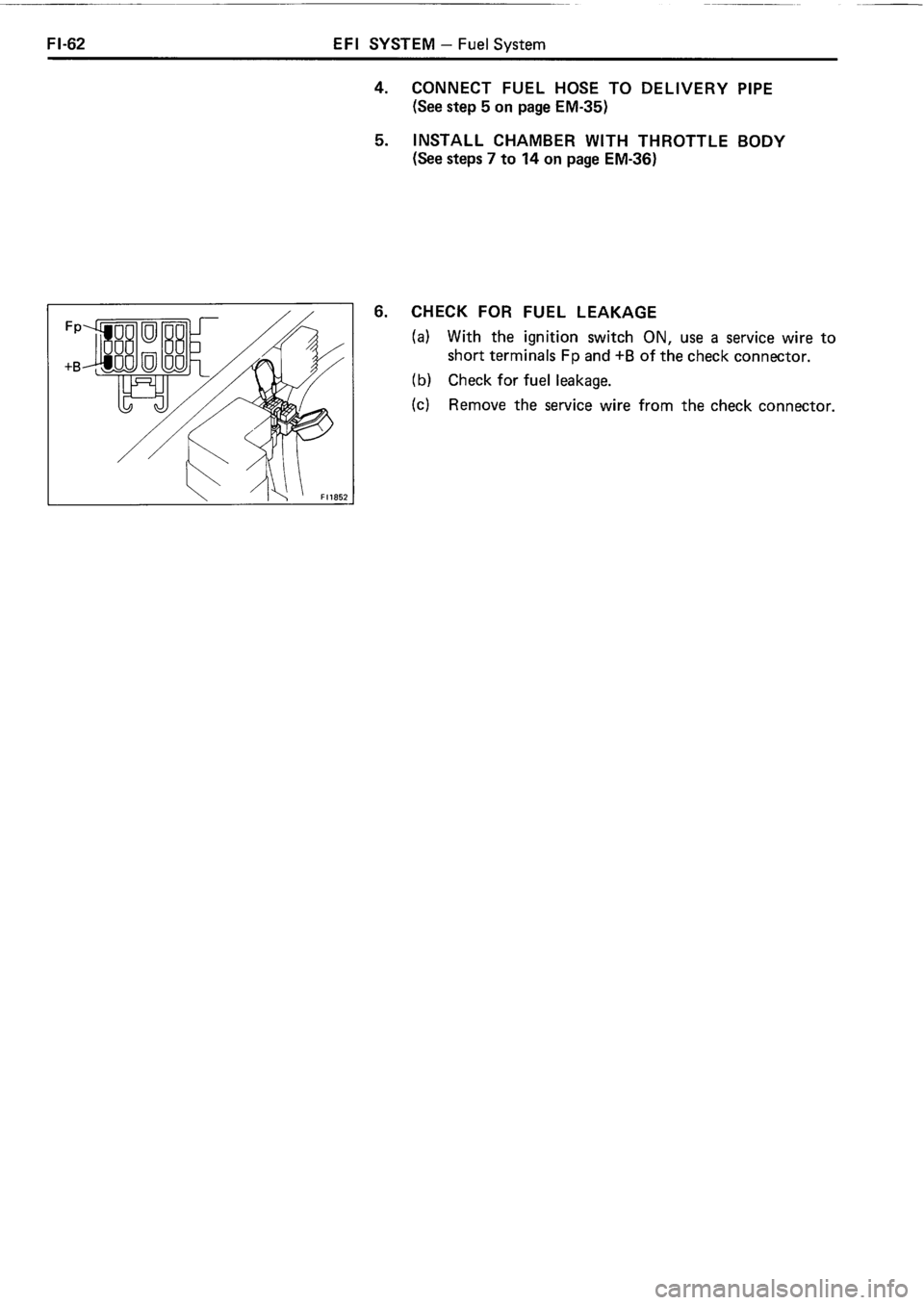 TOYOTA 4RUNNER 1986  Service Repair Manual 