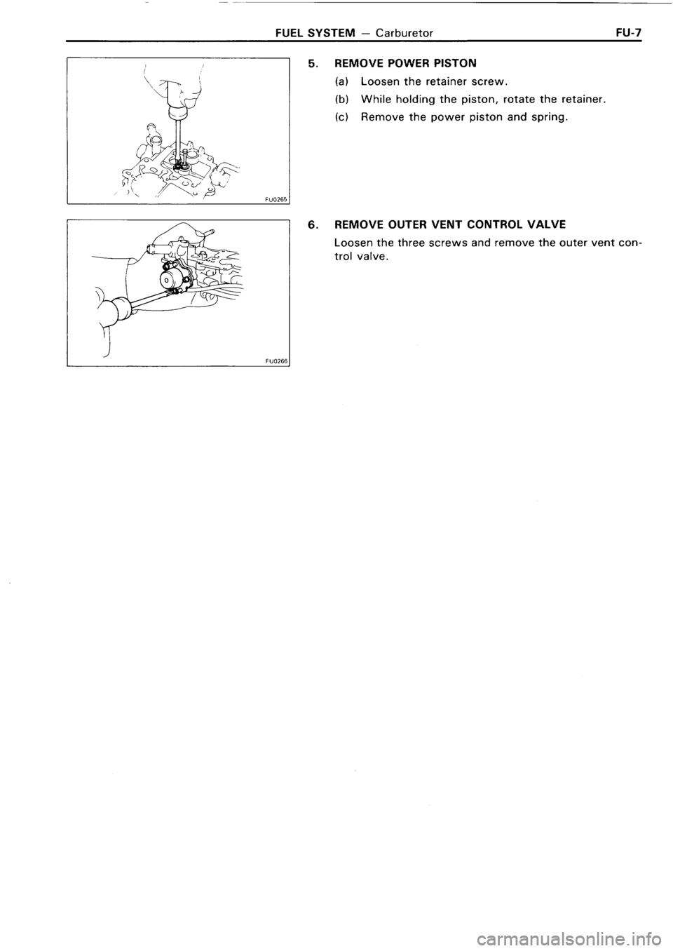 TOYOTA 4RUNNER 1986  Service Repair Manual 
