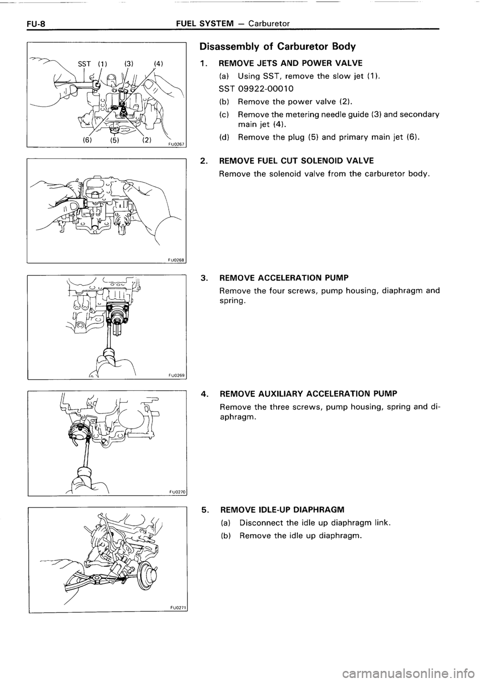 TOYOTA 4RUNNER 1986  Service Repair Manual 