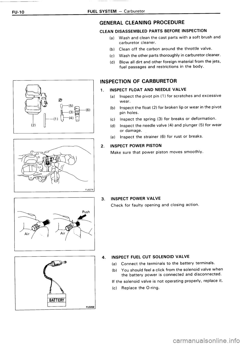 TOYOTA 4RUNNER 1986  Service Repair Manual 