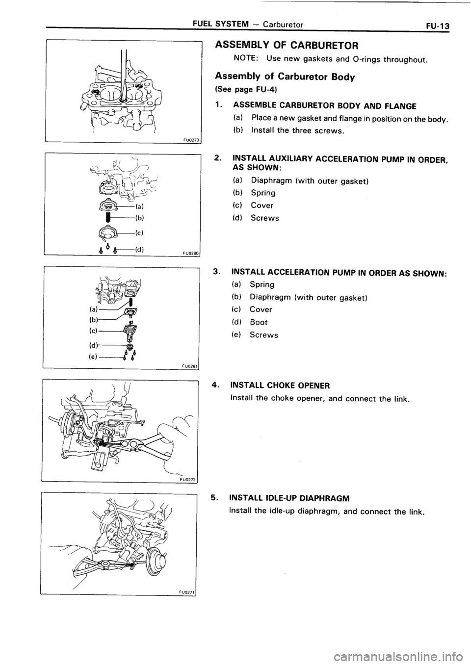 TOYOTA 4RUNNER 1986  Service Repair Manual 