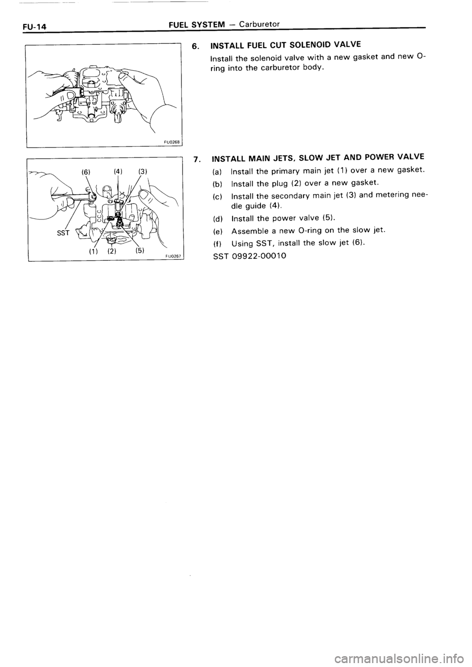 TOYOTA 4RUNNER 1986  Service Repair Manual 