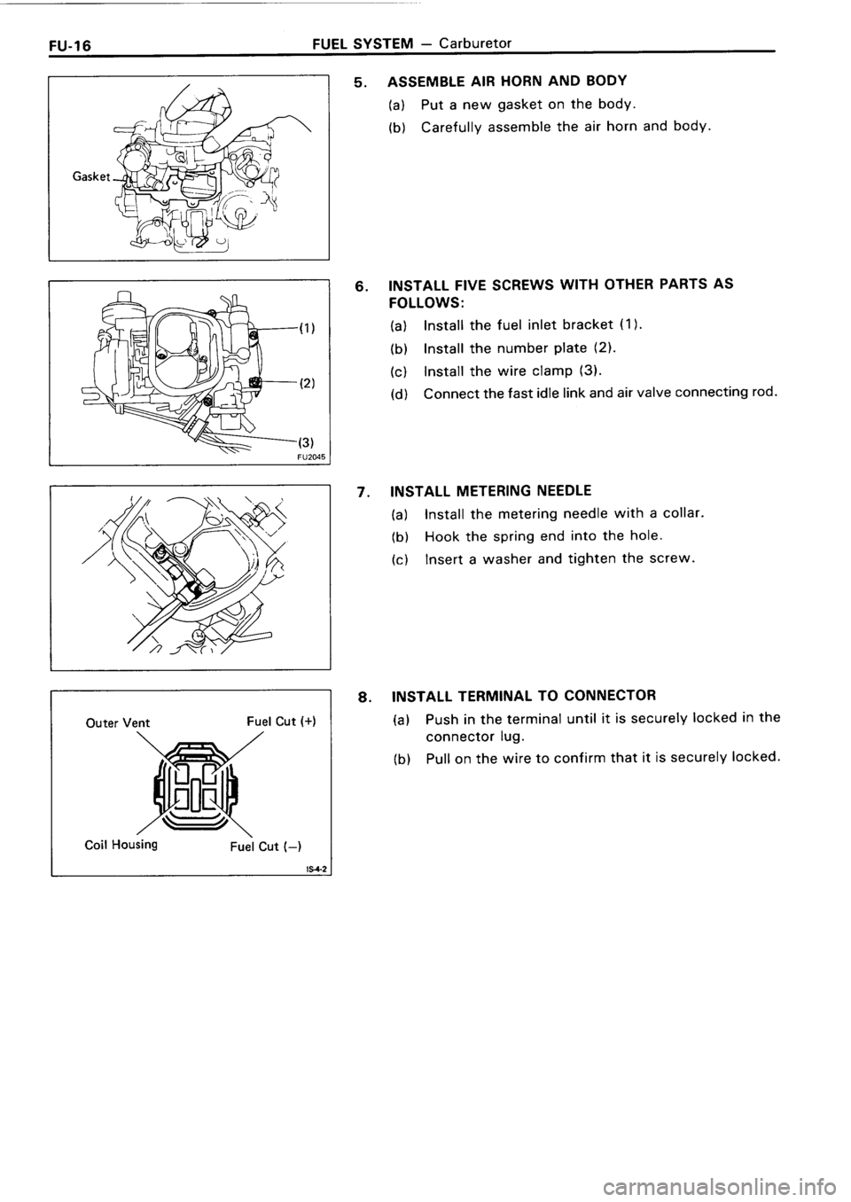 TOYOTA 4RUNNER 1986  Service Repair Manual 