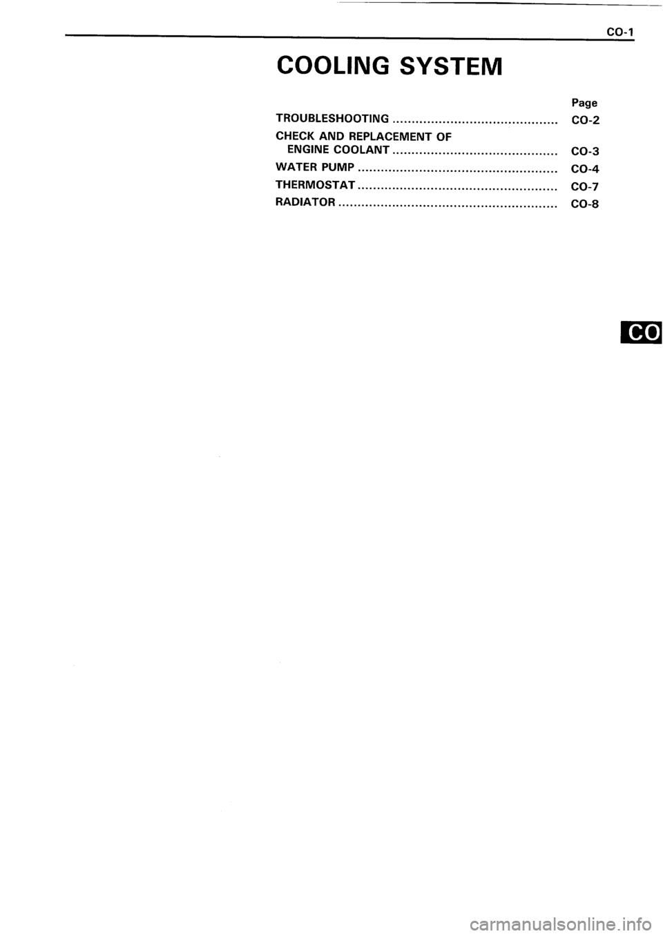TOYOTA 4RUNNER 1986  Service Repair Manual 