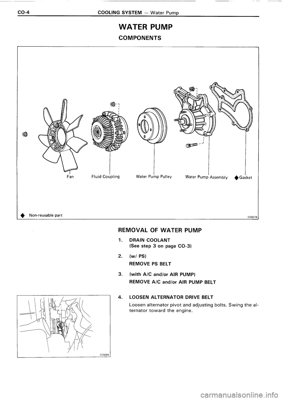 TOYOTA 4RUNNER 1986  Service Repair Manual 