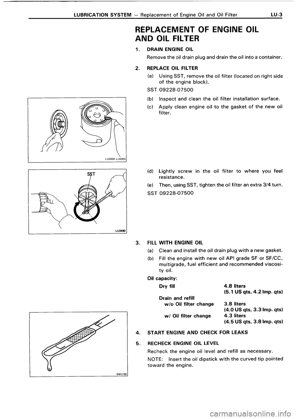 TOYOTA 4RUNNER 1986  Service Repair Manual 