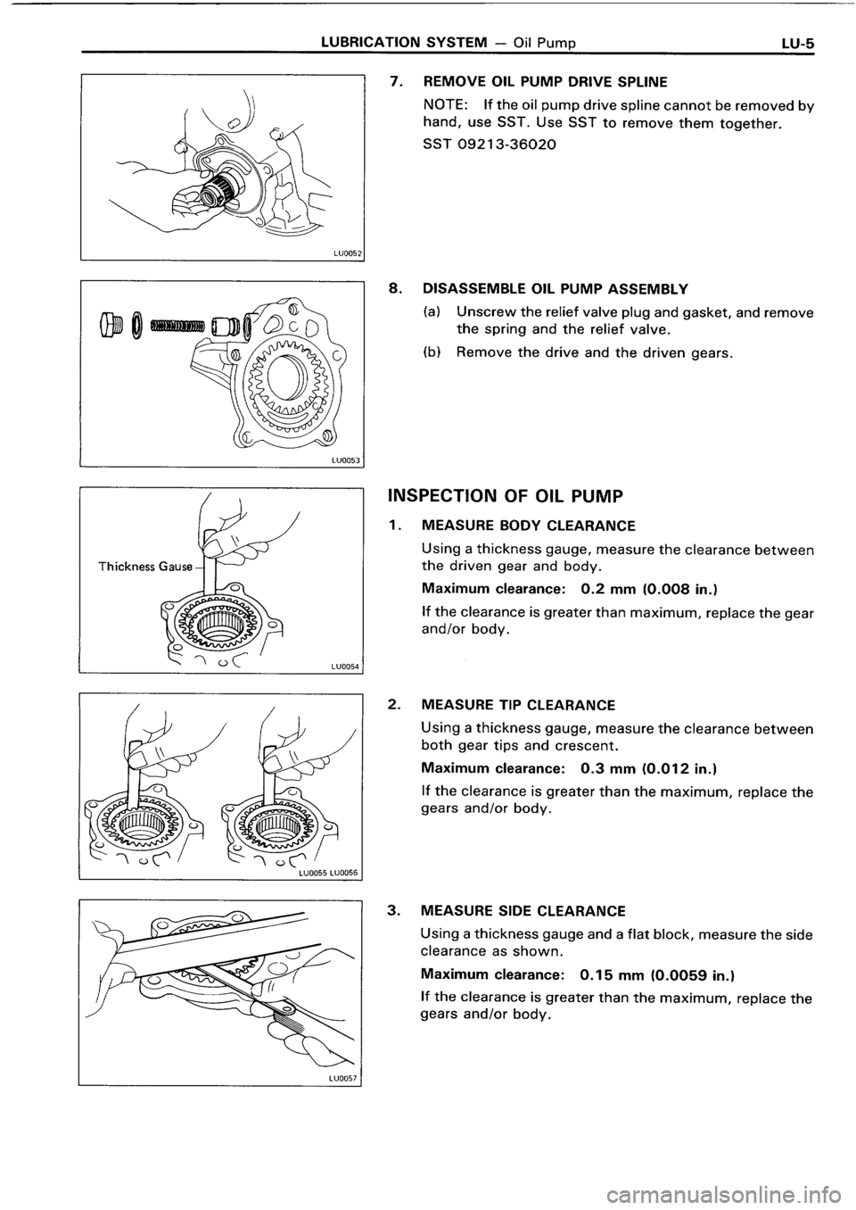 TOYOTA 4RUNNER 1986  Service Repair Manual 