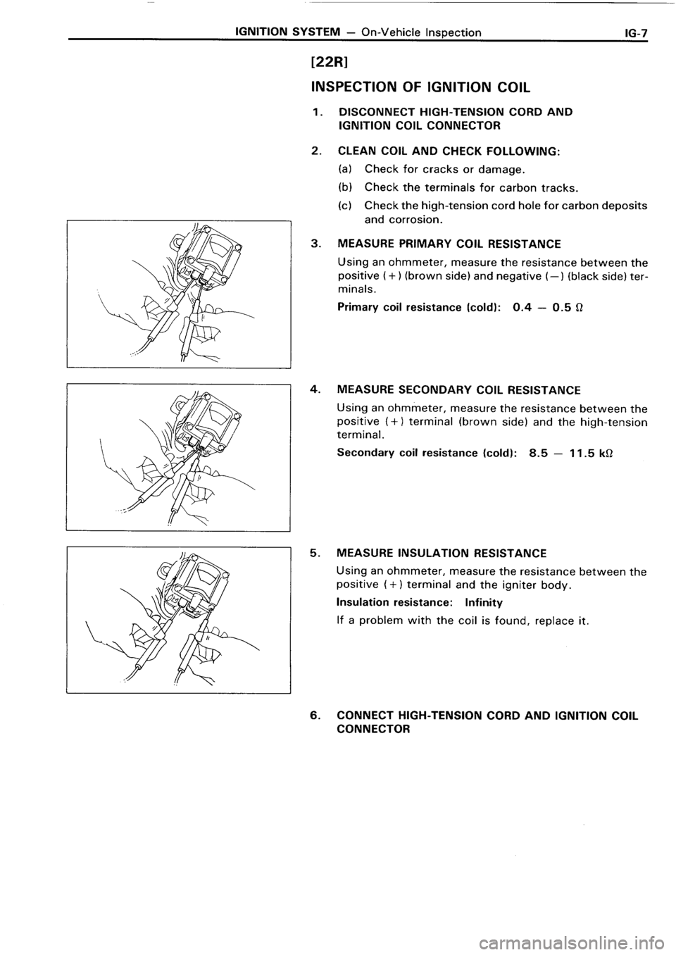 TOYOTA 4RUNNER 1986  Service Repair Manual 