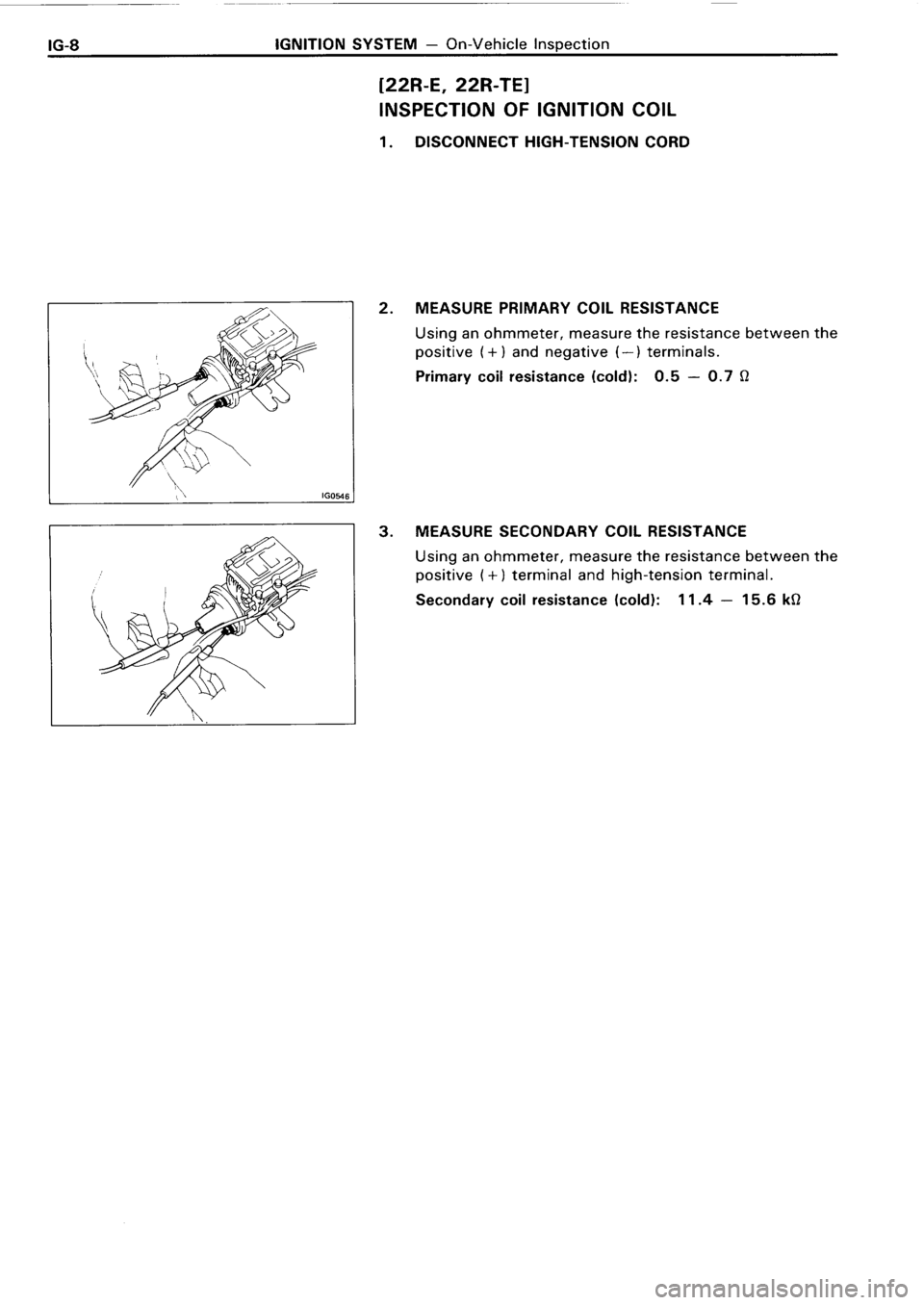 TOYOTA 4RUNNER 1986  Service Repair Manual 