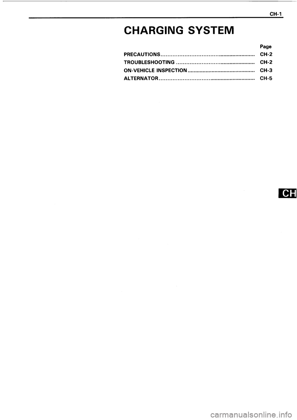 TOYOTA 4RUNNER 1986  Service Repair Manual 