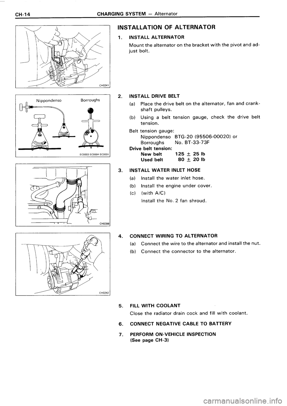 TOYOTA 4RUNNER 1986  Service Repair Manual 