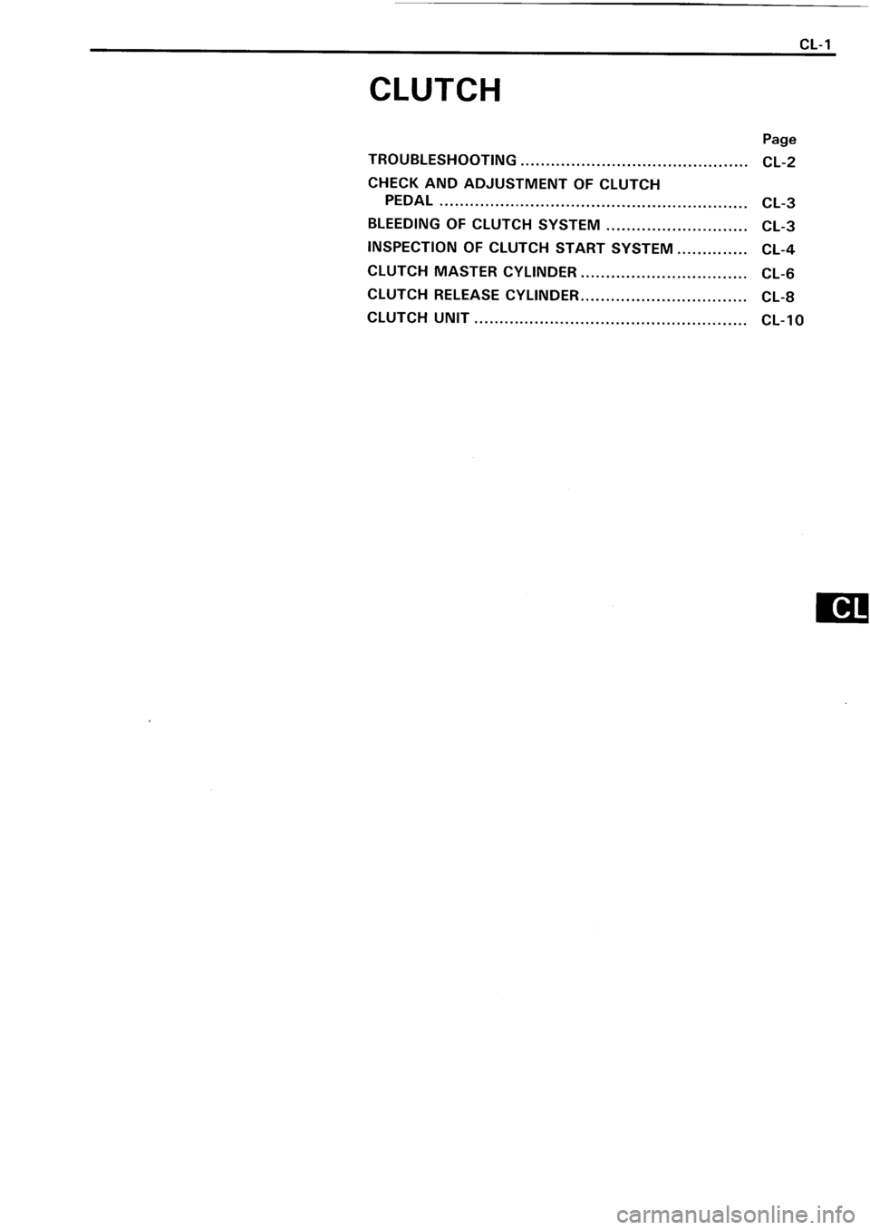 TOYOTA 4RUNNER 1986  Service Repair Manual 