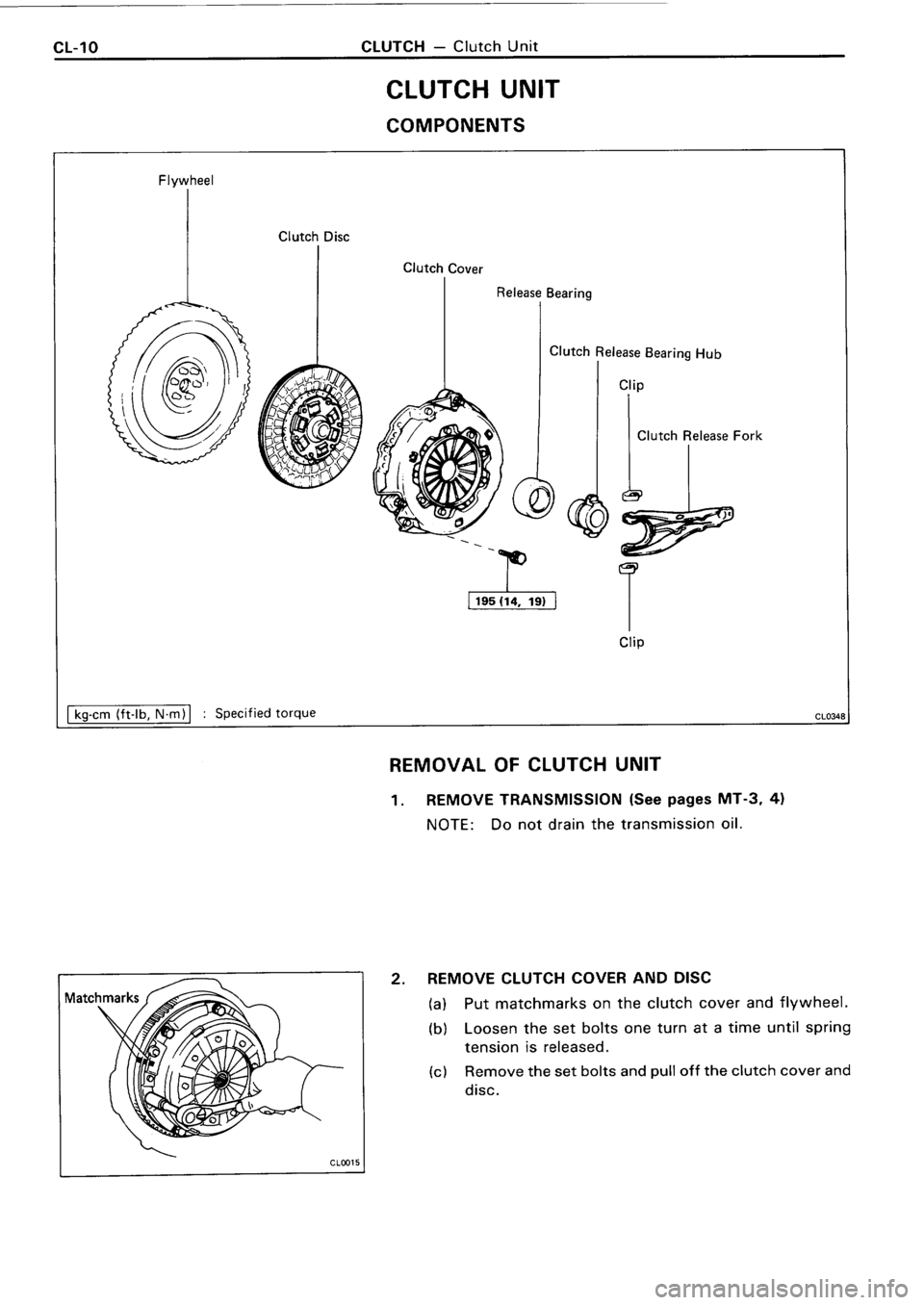 TOYOTA 4RUNNER 1986  Service Repair Manual 