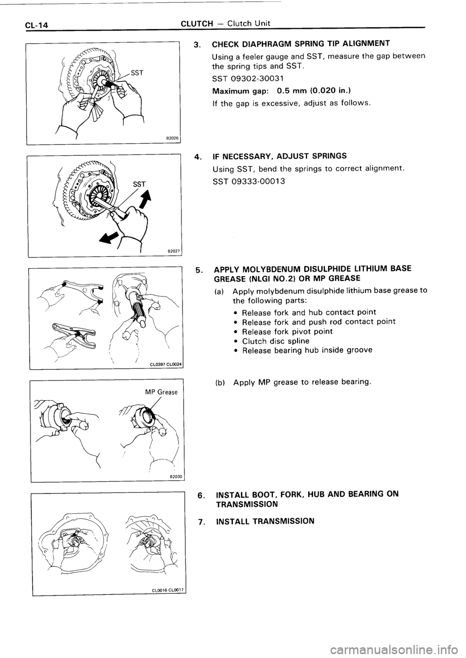 TOYOTA 4RUNNER 1986  Service Repair Manual 