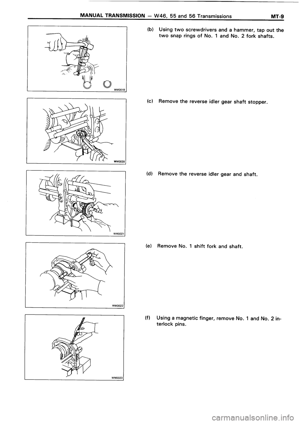 TOYOTA 4RUNNER 1986  Service Repair Manual 