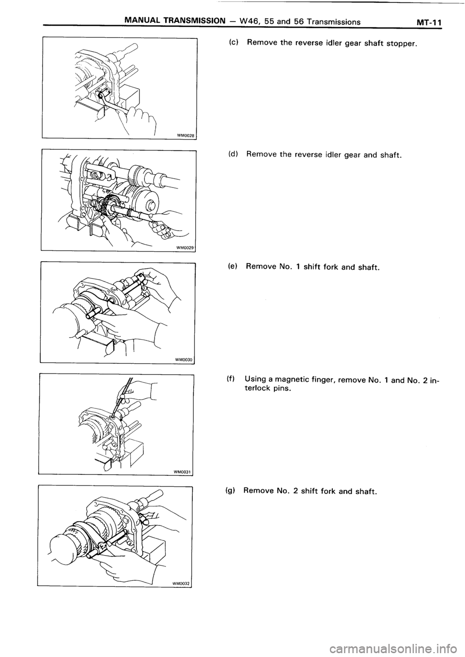 TOYOTA 4RUNNER 1986  Service Repair Manual 