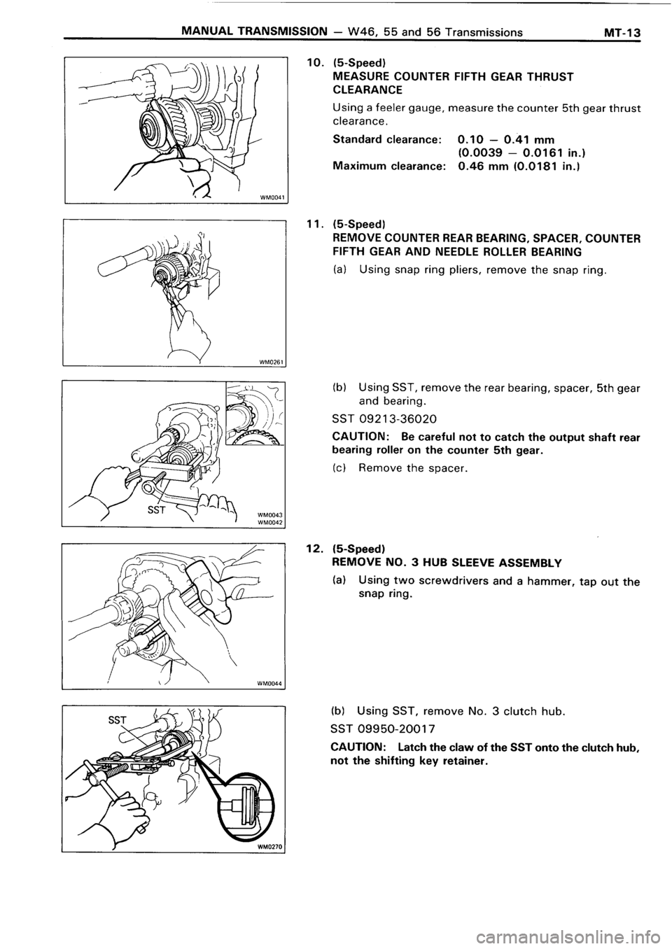 TOYOTA 4RUNNER 1986  Service Repair Manual 