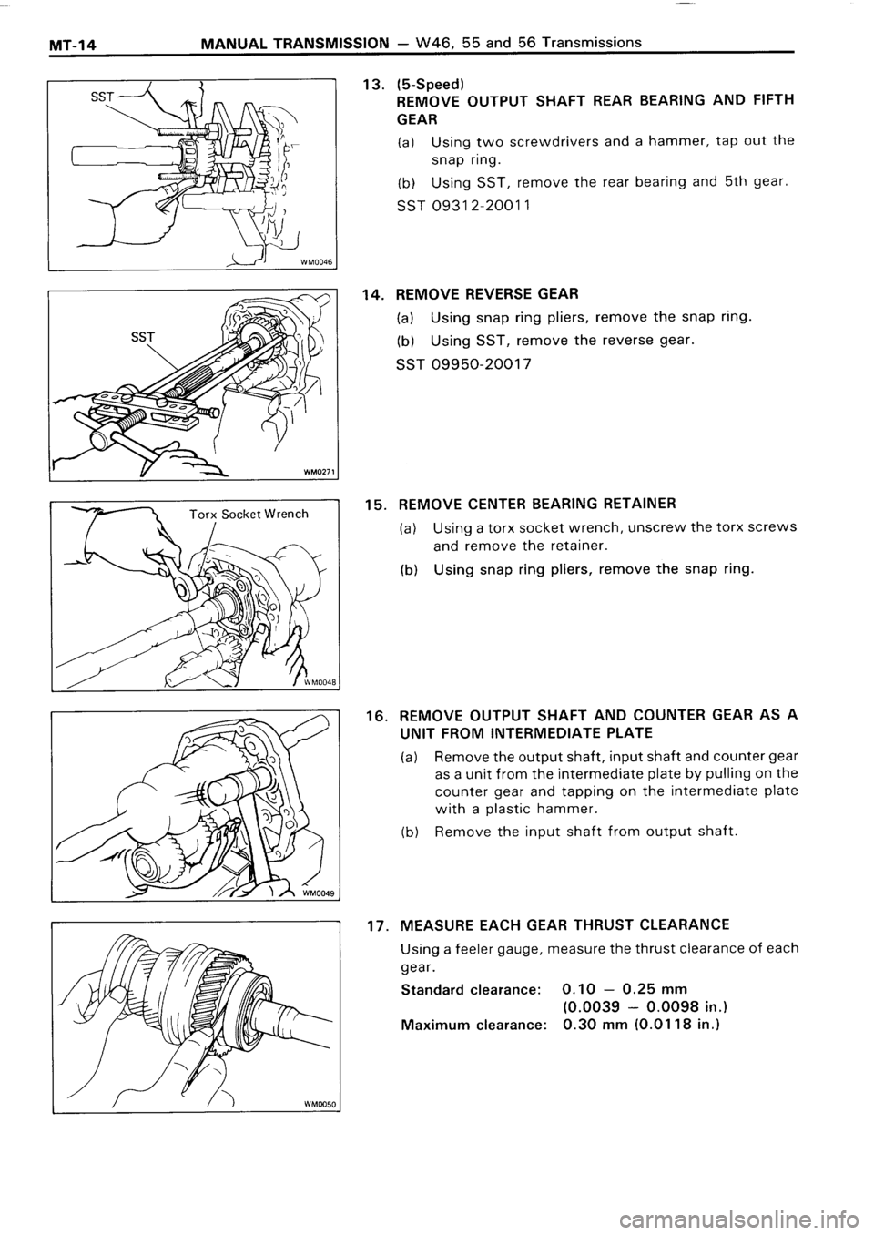 TOYOTA 4RUNNER 1986  Service Repair Manual 