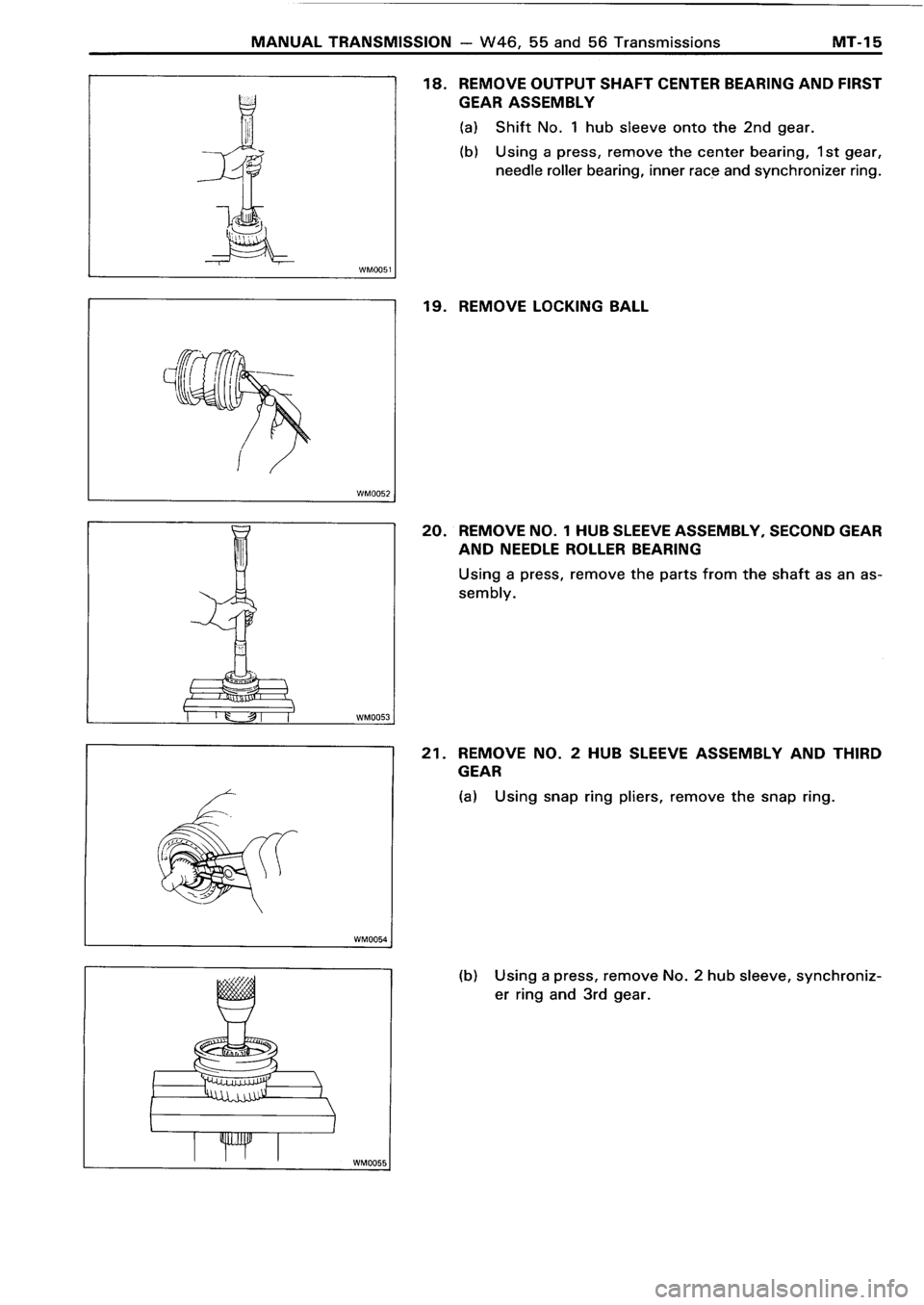 TOYOTA 4RUNNER 1986  Service Repair Manual 