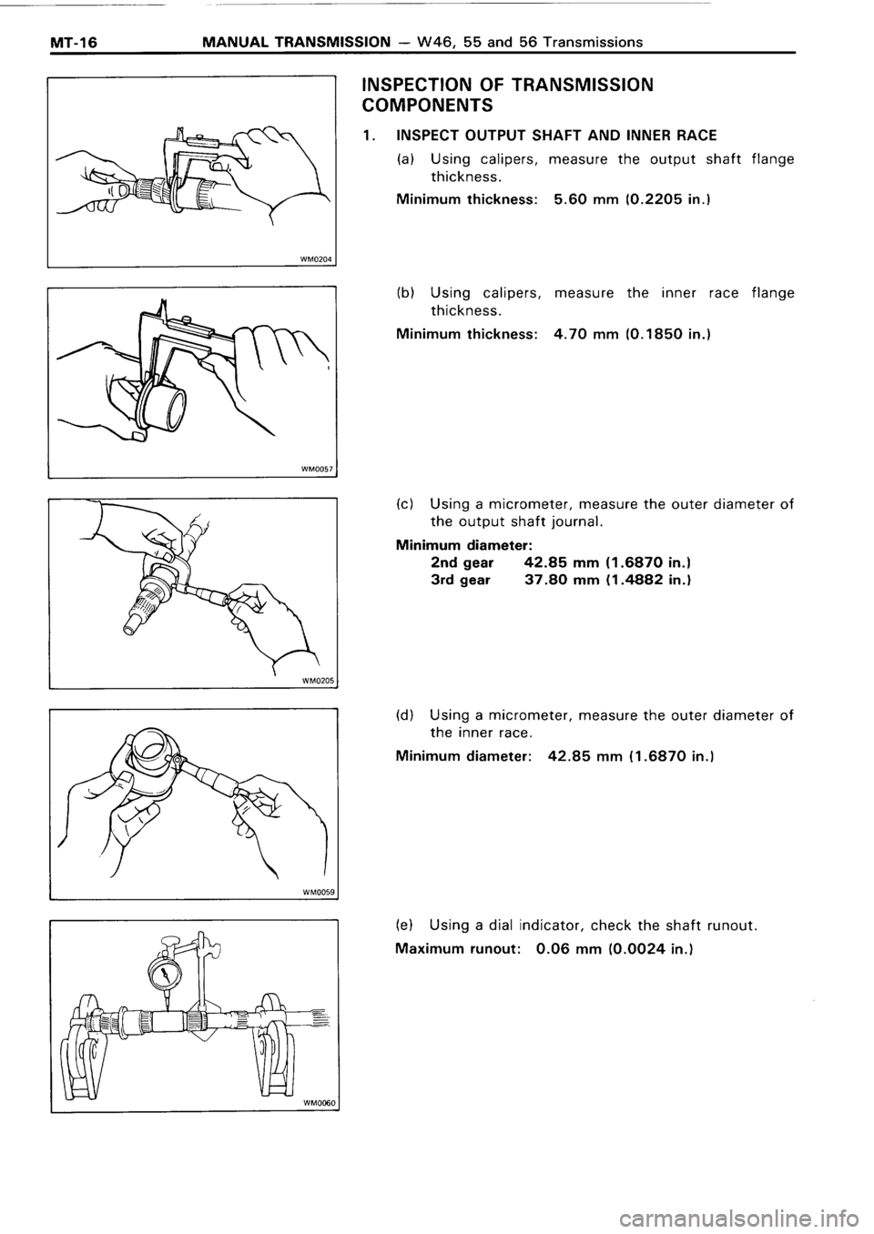TOYOTA 4RUNNER 1986  Service Repair Manual 