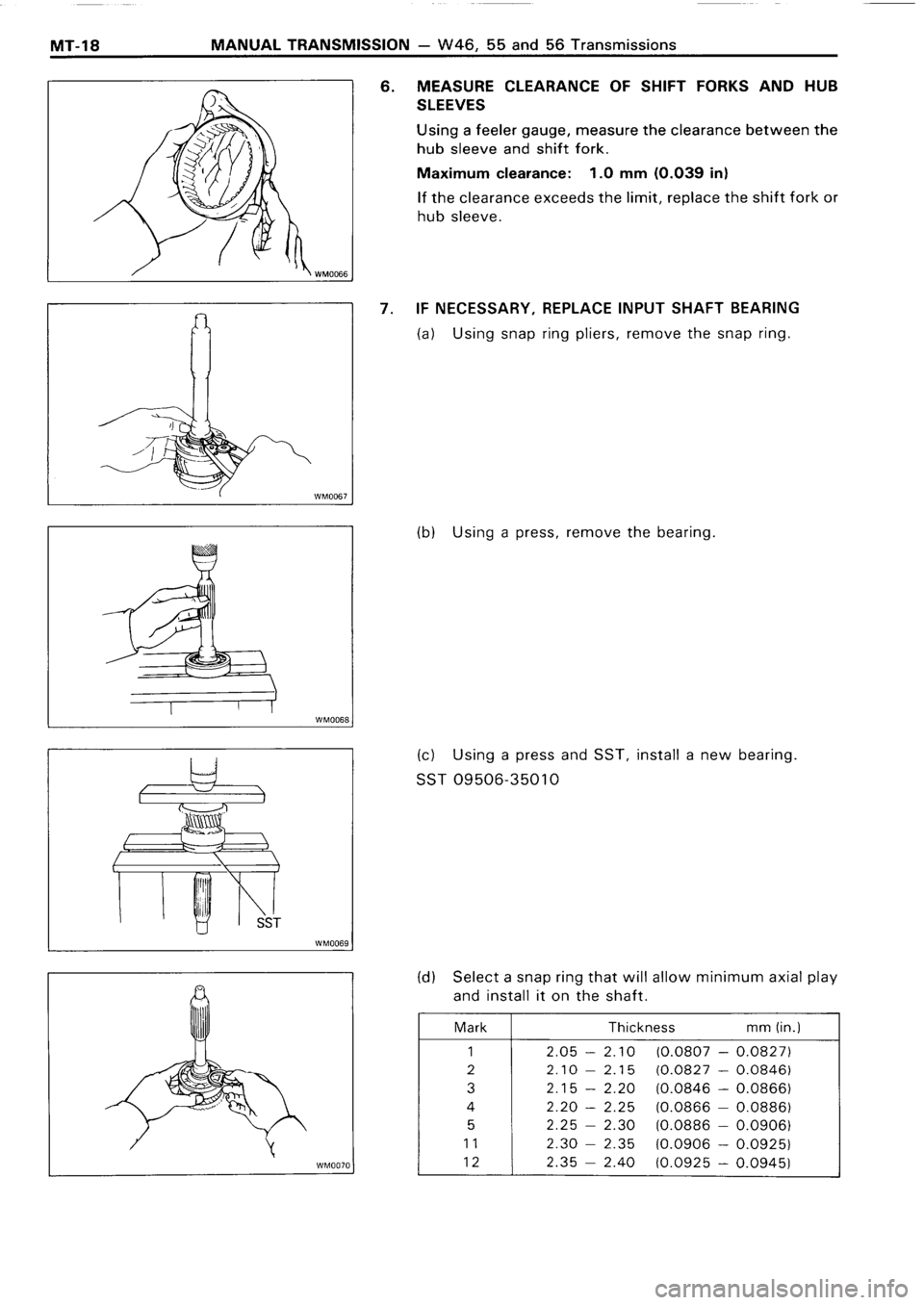 TOYOTA 4RUNNER 1986  Service Repair Manual 