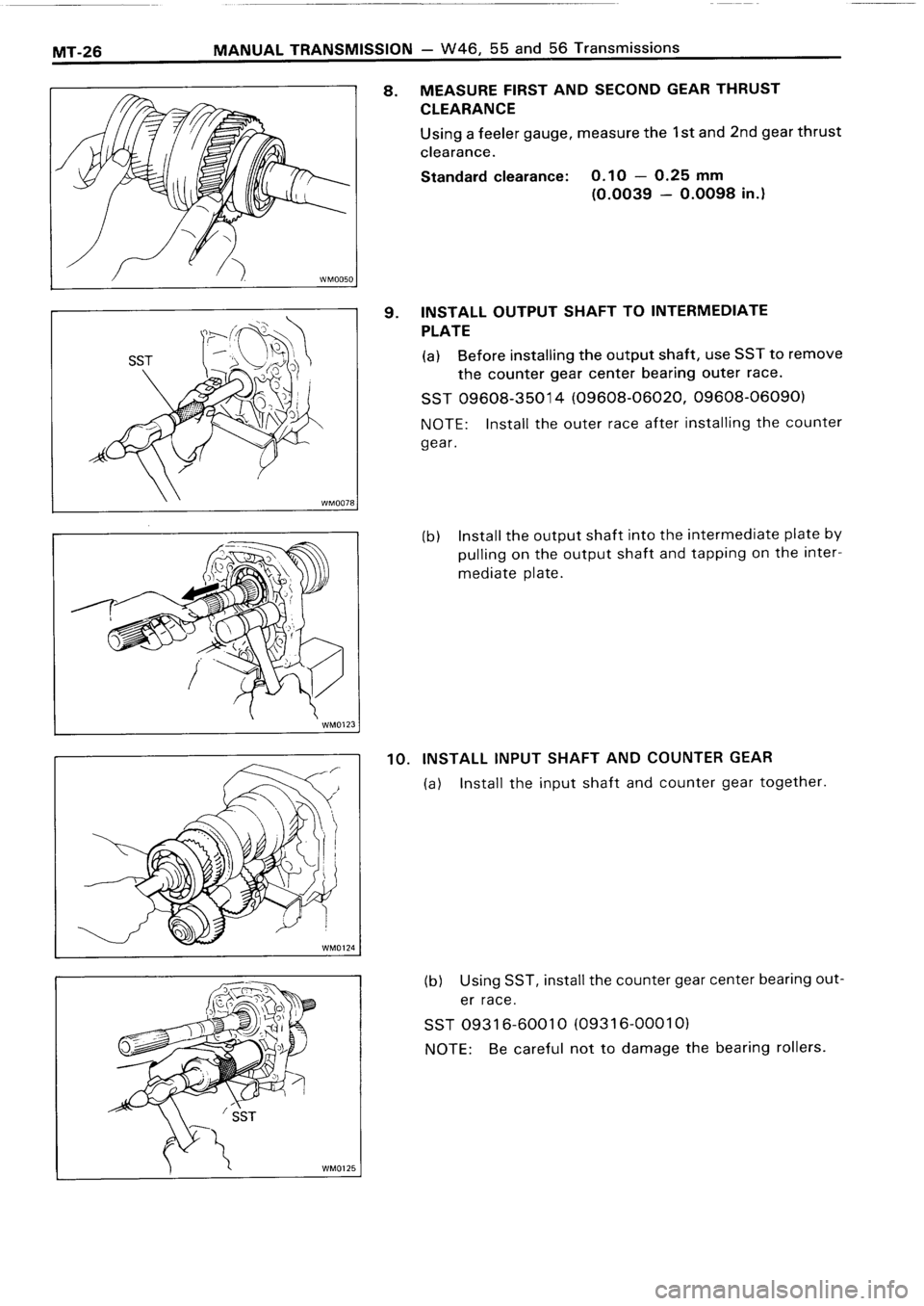 TOYOTA 4RUNNER 1986  Service Repair Manual 