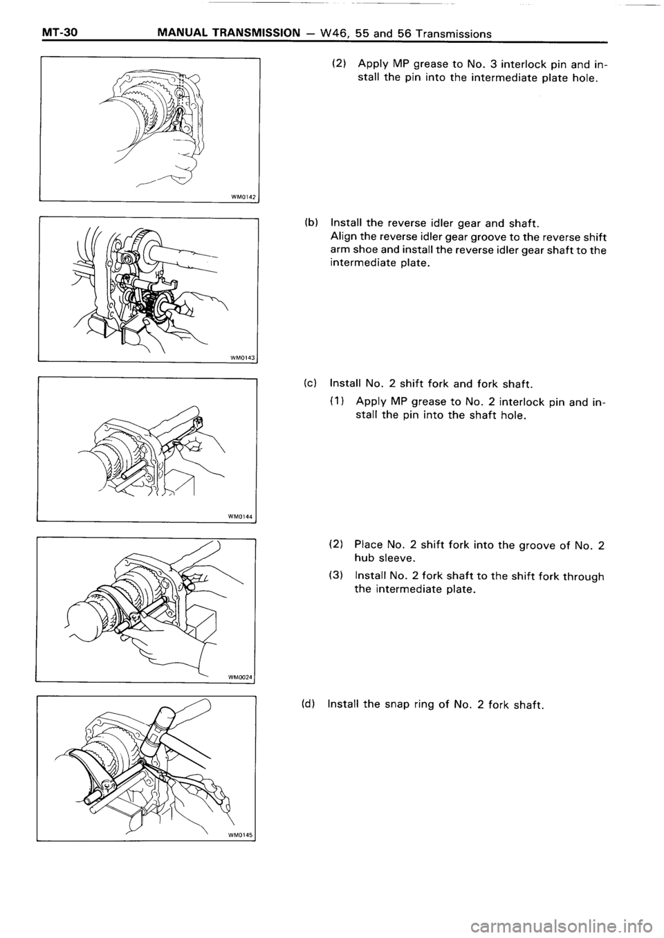 TOYOTA 4RUNNER 1986  Service Repair Manual 