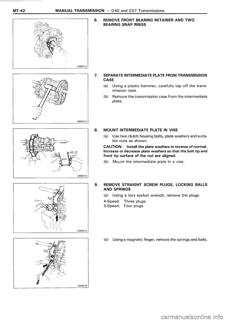 TOYOTA 4RUNNER 1986  Service Repair Manual 