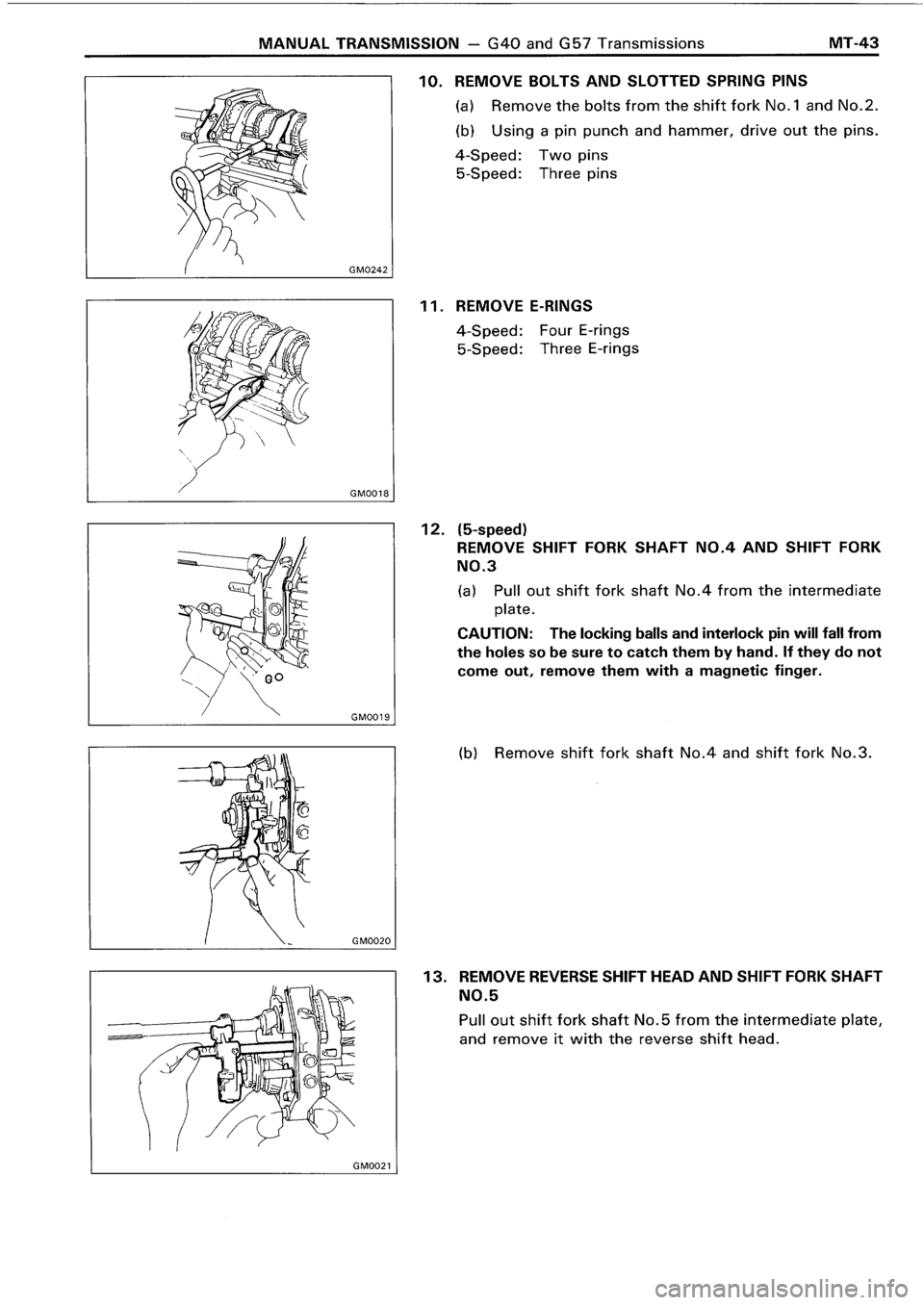 TOYOTA 4RUNNER 1986  Service Repair Manual 
