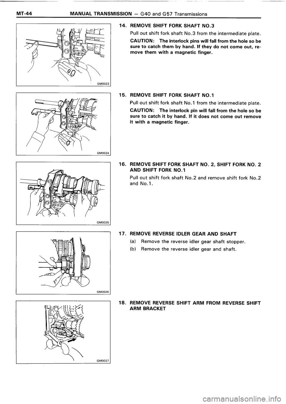 TOYOTA 4RUNNER 1986  Service Repair Manual 