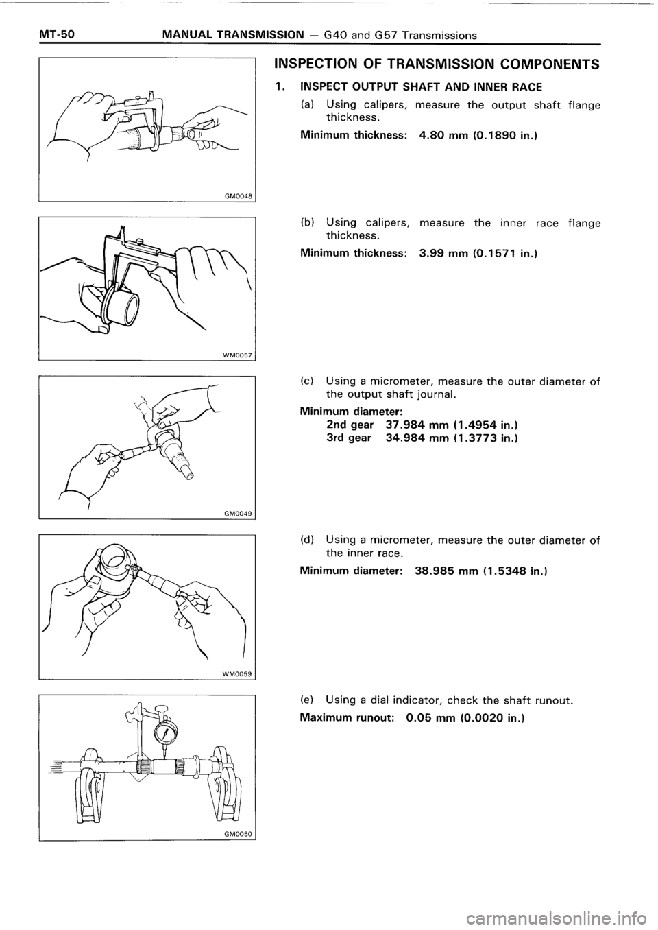 TOYOTA 4RUNNER 1986  Service Repair Manual 