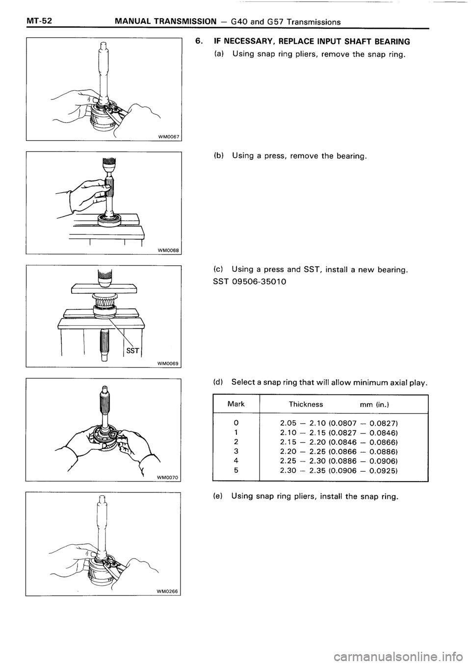 TOYOTA 4RUNNER 1986  Service Repair Manual 